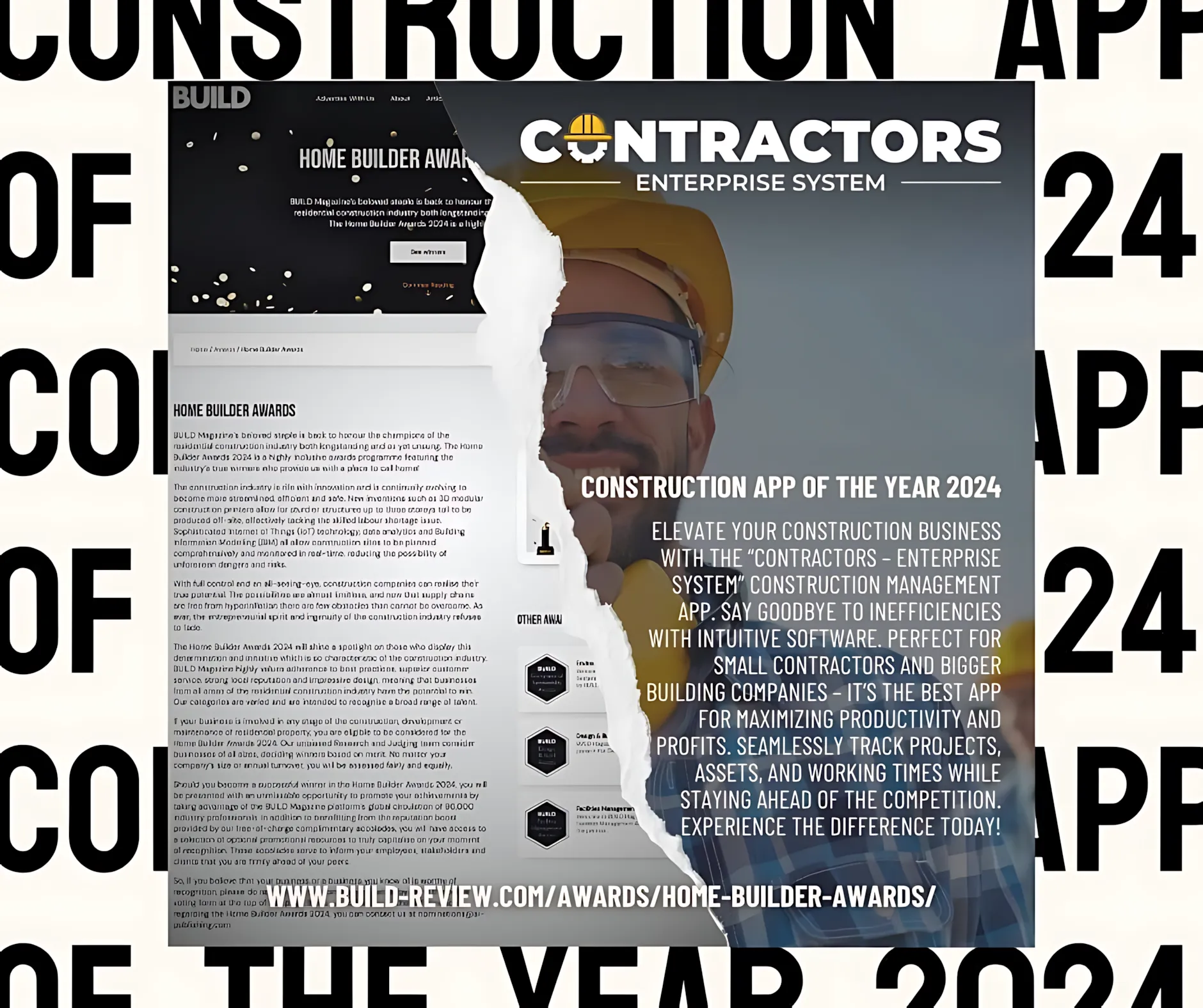Construction App of the Year 2024 by BUILD magazine.