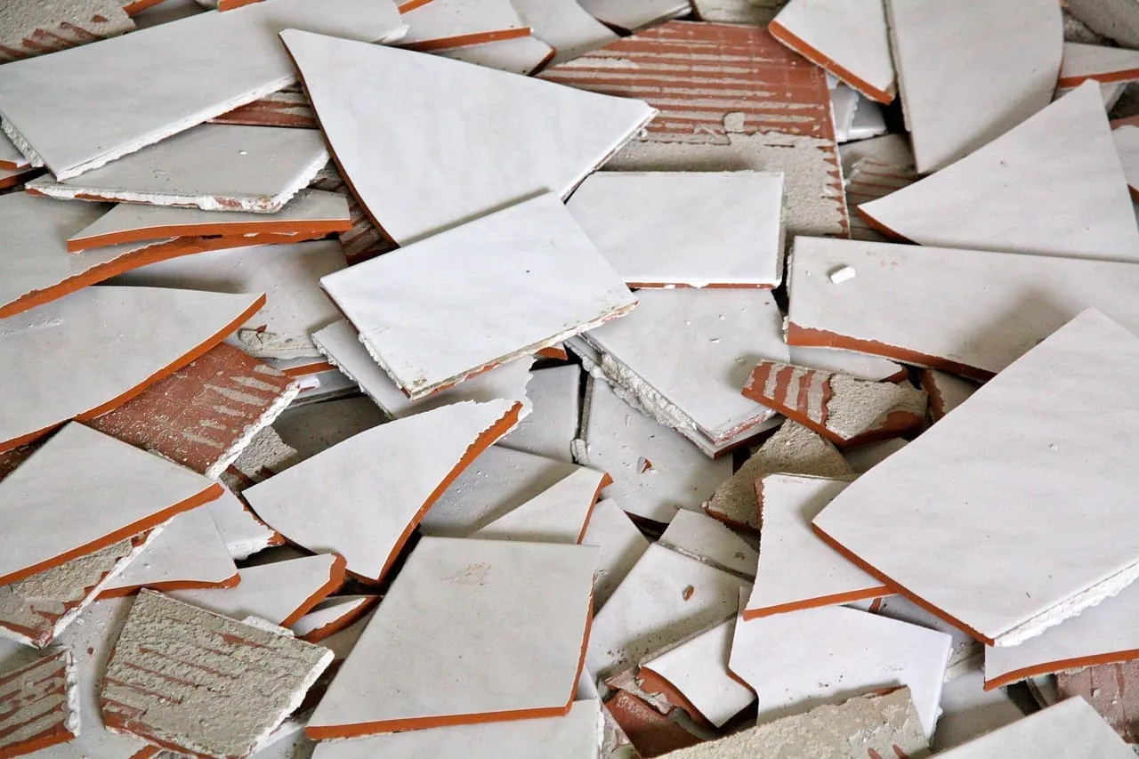 tiles, broken, broken tiles, construction, material, ceramic, repair, work, tiling, dirty, cracked, damaged, smashed, white, broken tiles, broken tiles, broken tiles, broken tiles, broken tiles, tiling