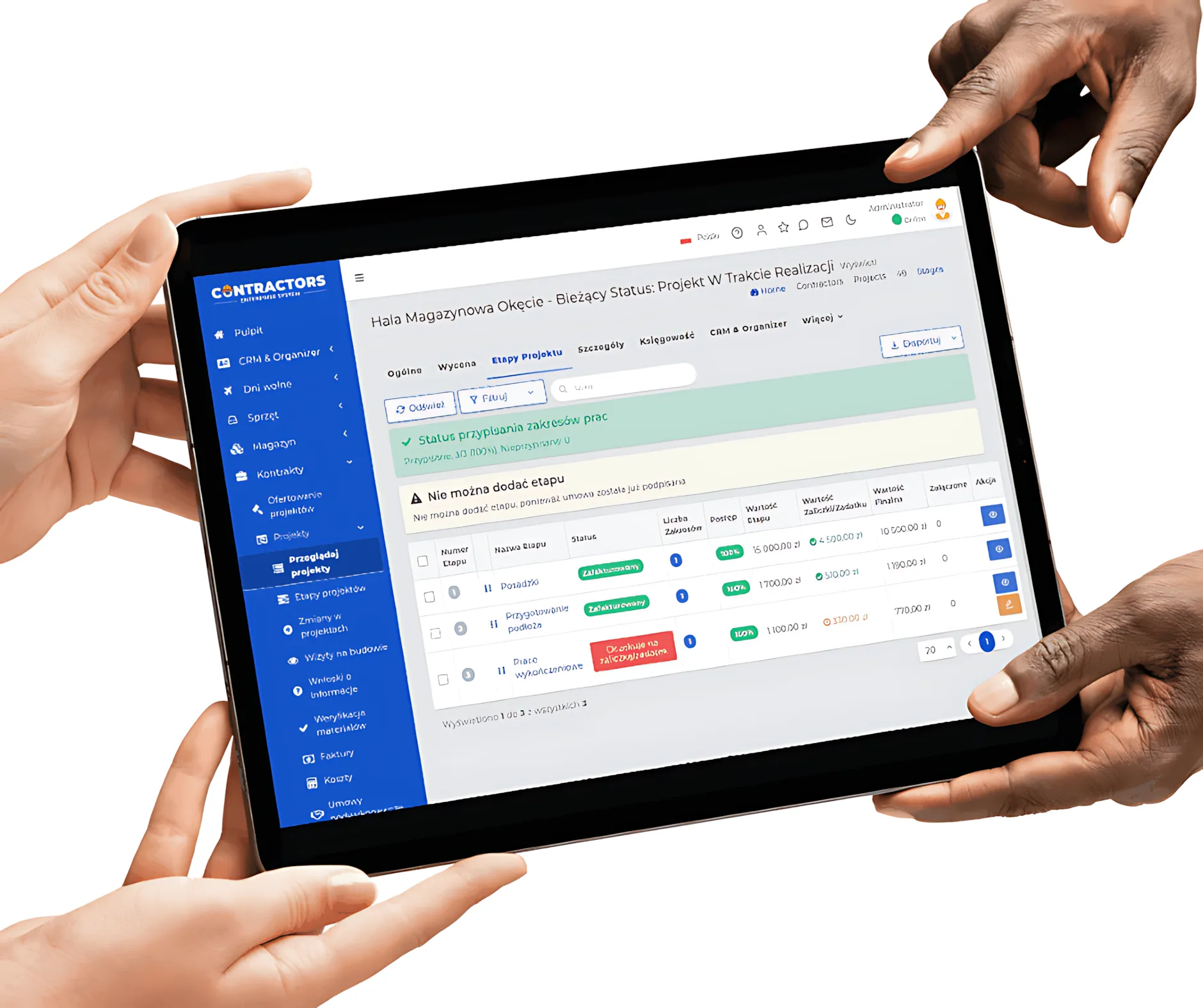 We’ve Got It! Project Stages in Contractors.es