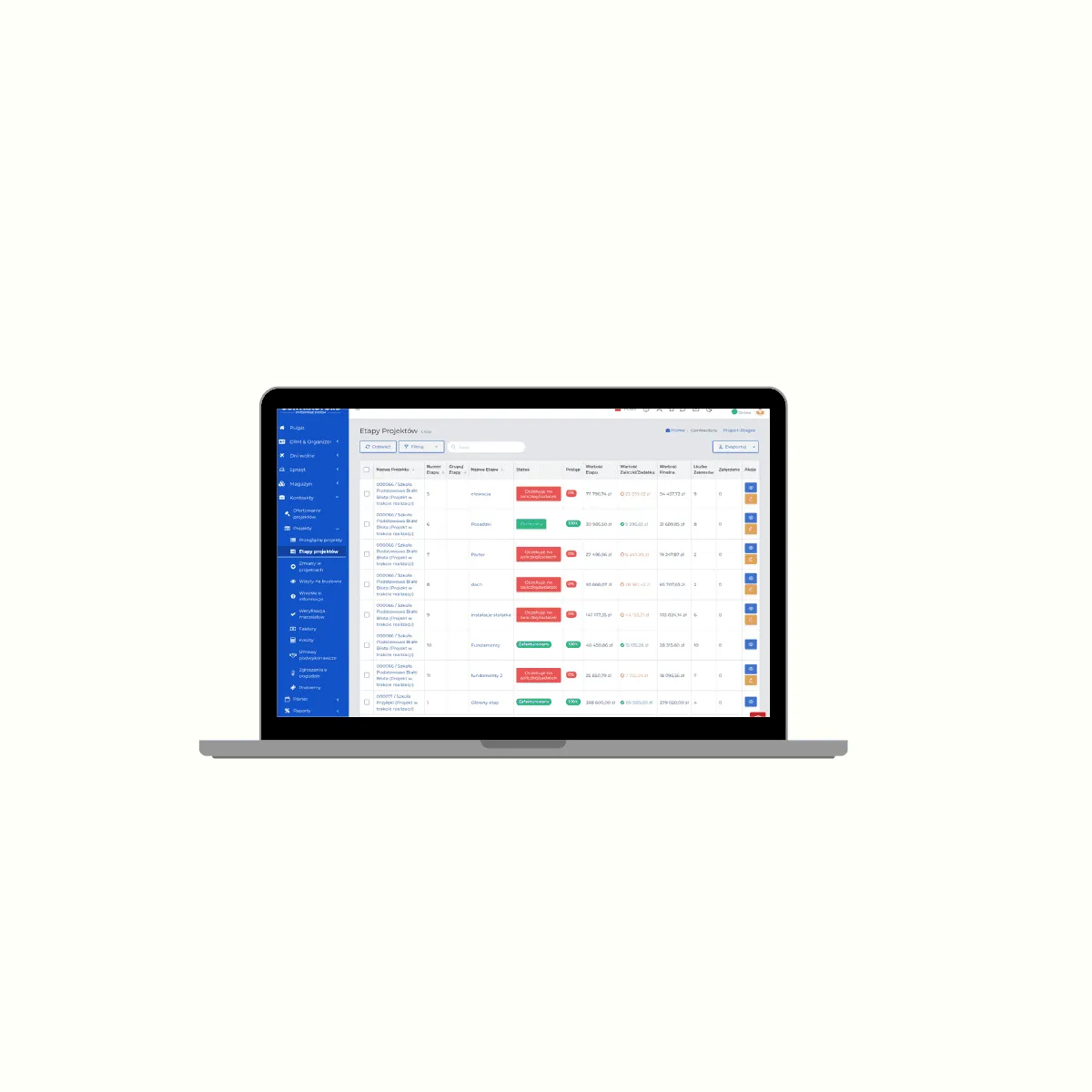 Stage-by-Stage Project Billing in Contractors.es