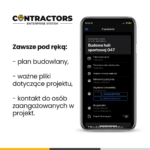 Zawsze pod ręką brygadzisty!